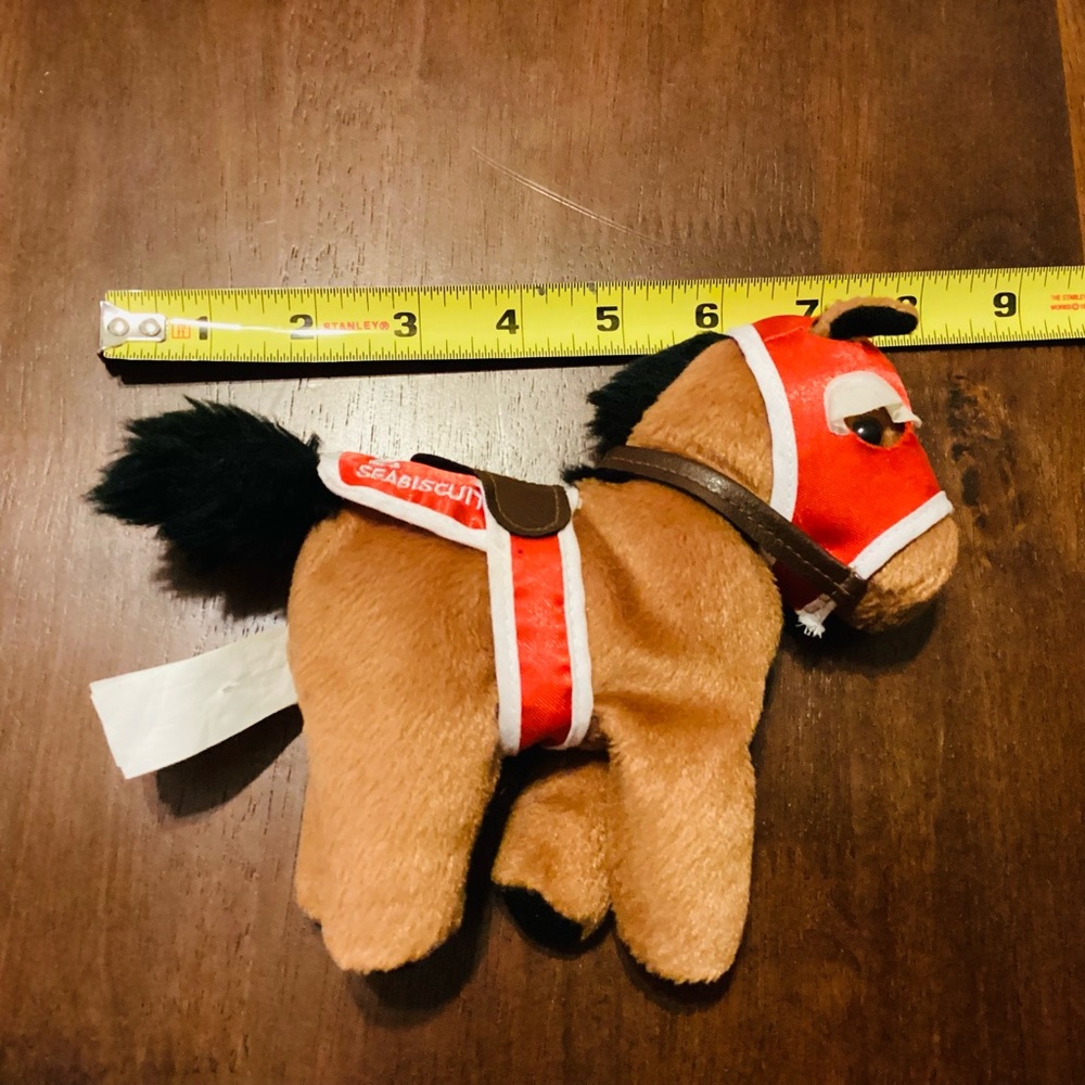 Breyer Seabiscuit Plush Toy Brown and Red